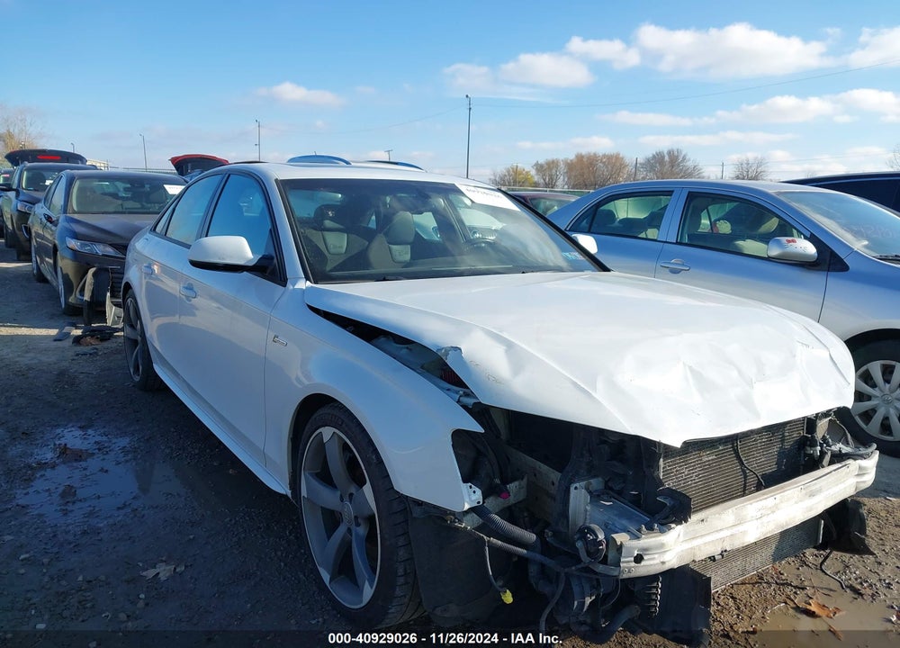 2012 AUDI S4 3.0 PREMIUM PLUS VIN: WAUMGAFL4CA112557