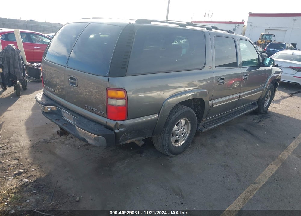 2000 CHEVROLET SUBURBAN 1500 LT VIN: 3GNFK16T6YG100520