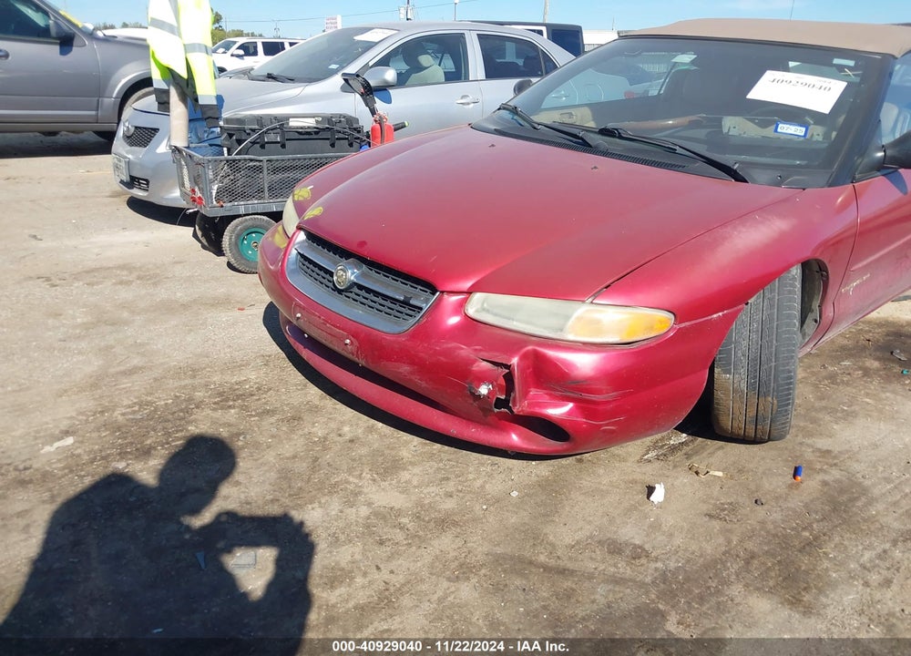 1998 CHRYSLER SEBRING JXI VIN: 3C3EL55H0WT335722