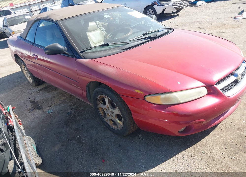 1998 CHRYSLER SEBRING JXI VIN: 3C3EL55H0WT335722