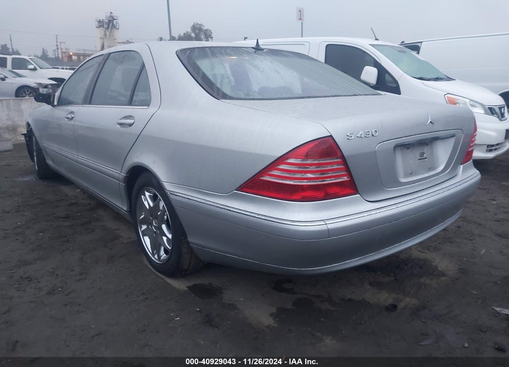 2003 MERCEDES-BENZ S 430 VIN: WDBNG70J03A377153