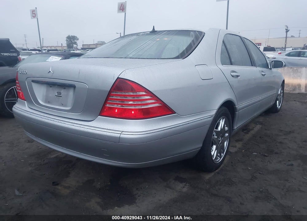 2003 MERCEDES-BENZ S 430 VIN: WDBNG70J03A377153