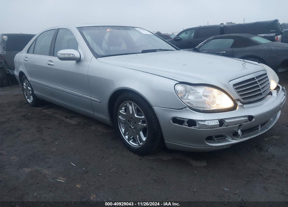 2003 MERCEDES-BENZ S 430 VIN: WDBNG70J03A377153