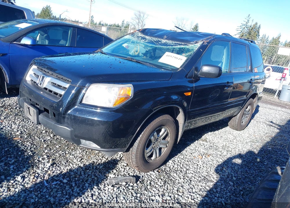 2006 HONDA PILOT EX VIN: 2HKYF18476H503826