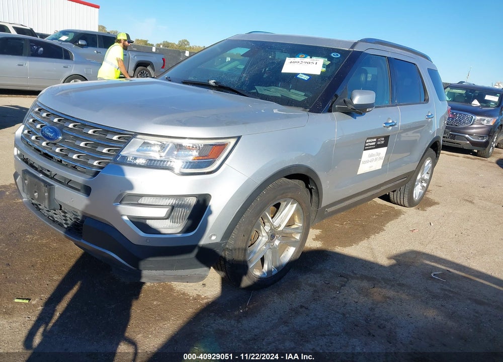 2017 FORD EXPLORER LIMITED VIN: 1FM5K7F84HGD40062