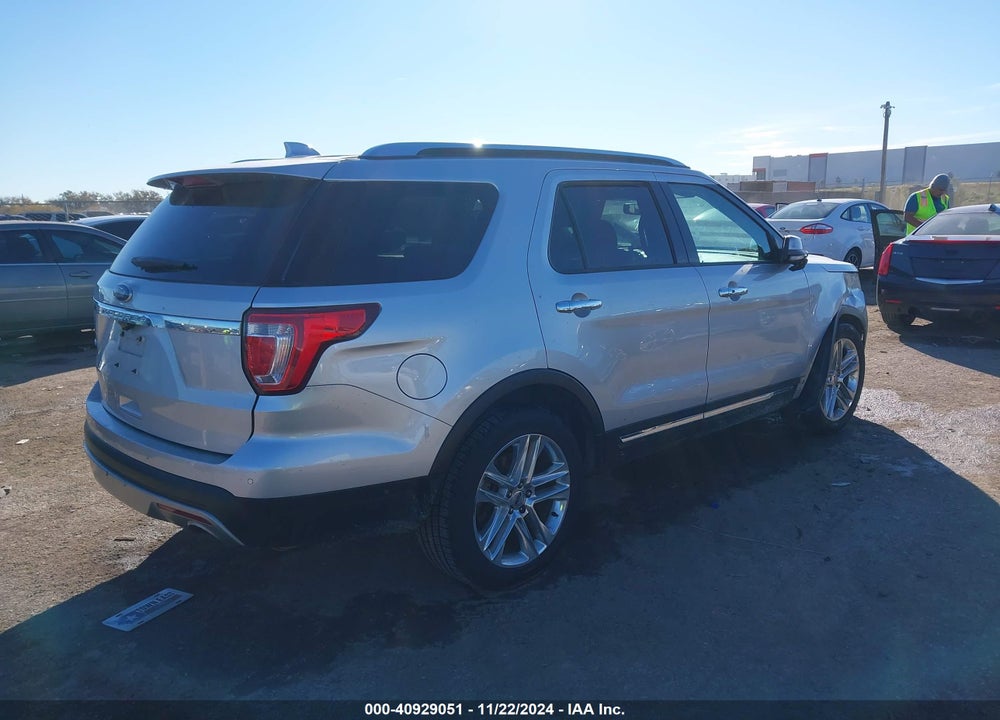 2017 FORD EXPLORER LIMITED VIN: 1FM5K7F84HGD40062