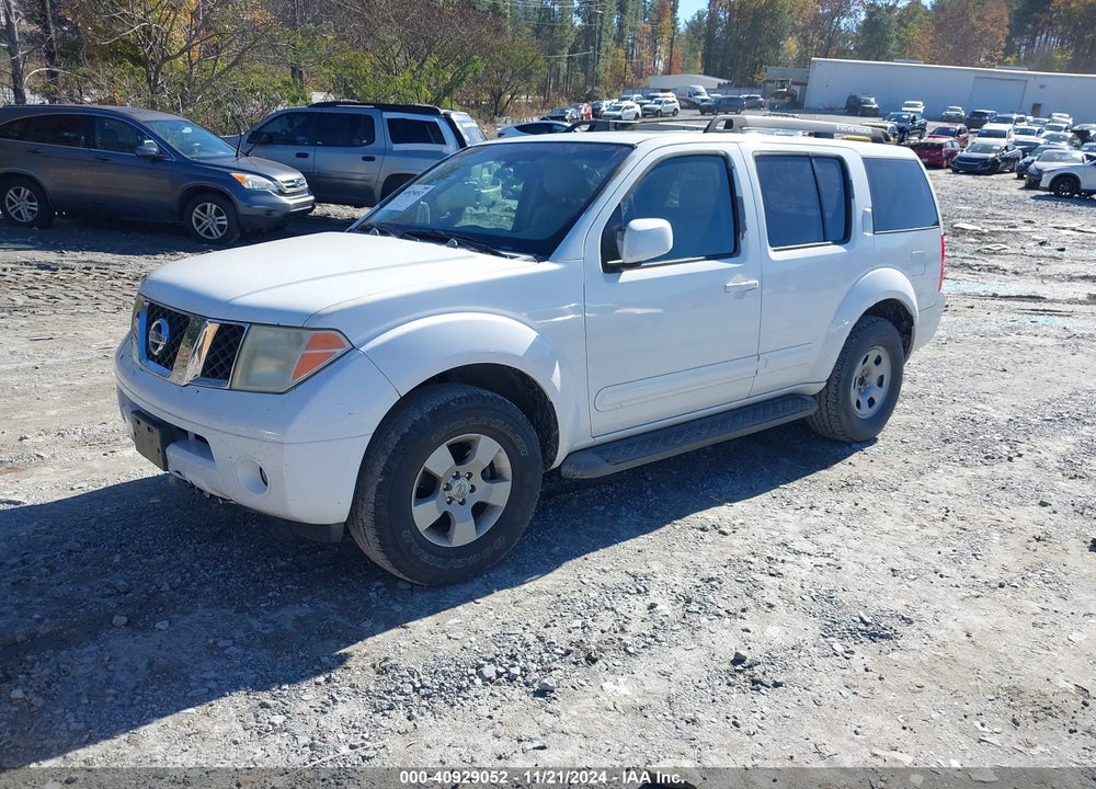 2006 NISSAN PATHFINDER SE VIN: 5N1AR18U56C637122