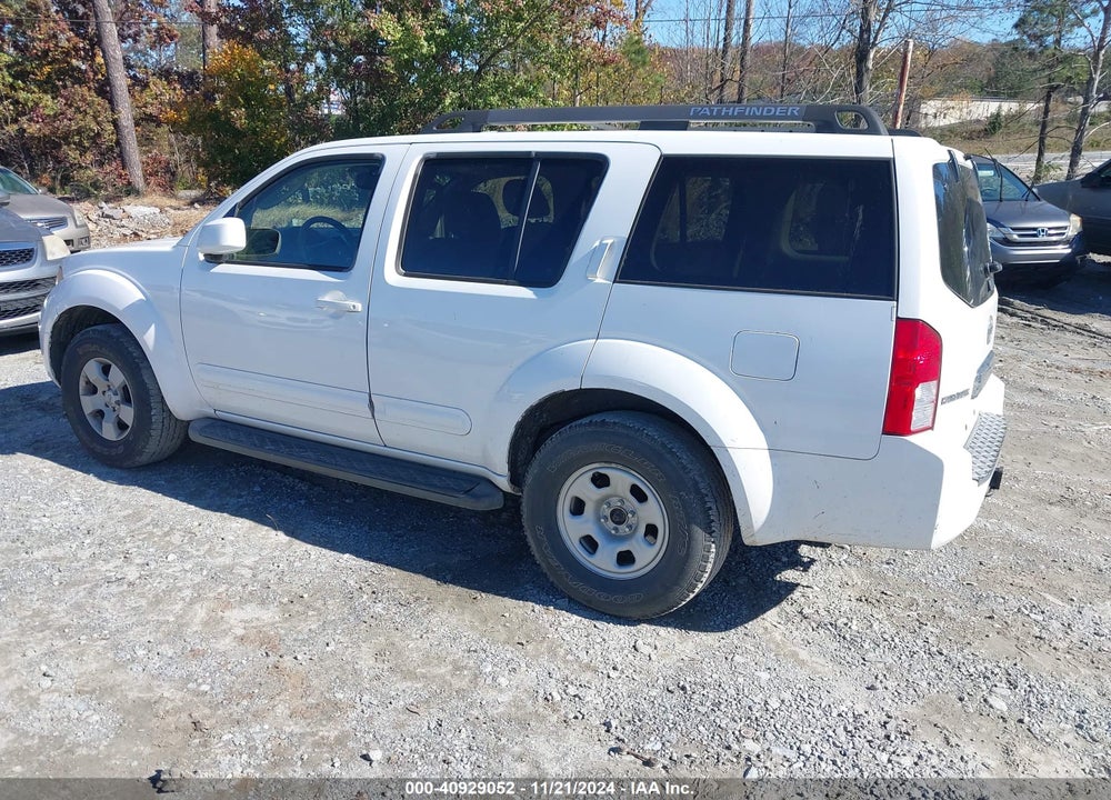 2006 NISSAN PATHFINDER SE VIN: 5N1AR18U56C637122