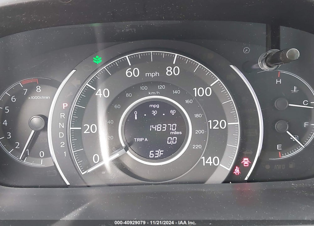 2013 HONDA CR-V LX VIN: 2HKRM4H35DH645172