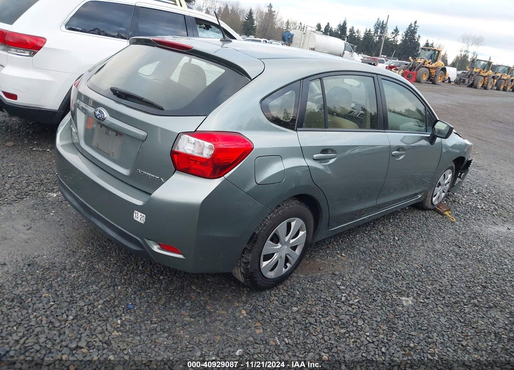 2016 SUBARU IMPREZA 2.0I VIN: JF1GPAA63GH264205