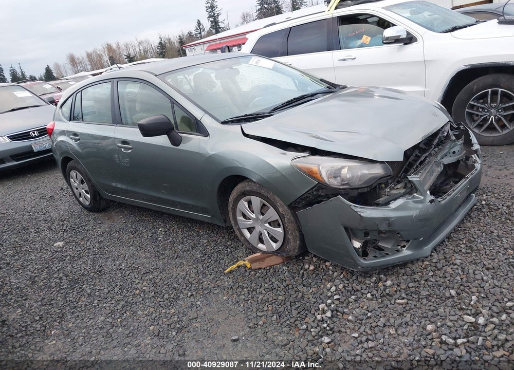 2016 SUBARU IMPREZA 2.0I VIN: JF1GPAA63GH264205