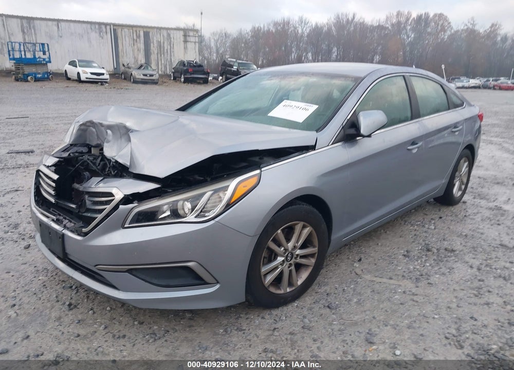 2016 HYUNDAI SONATA SE VIN: 5NPE24AF0GH302279