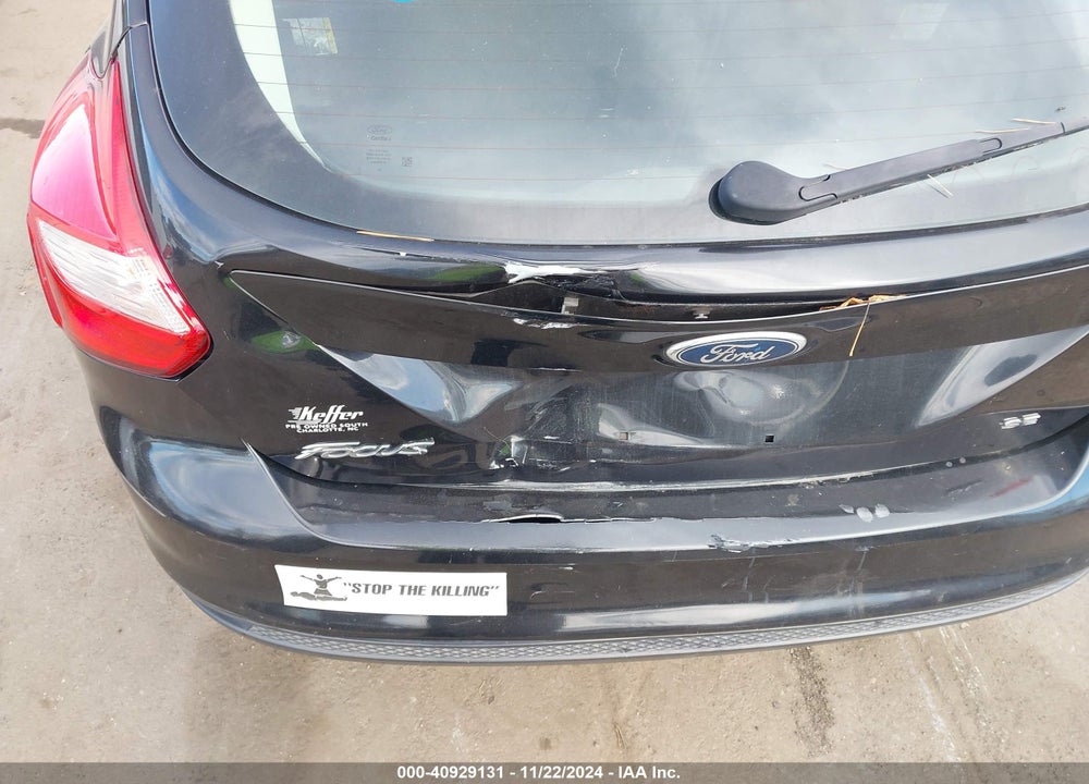 2012 FORD FOCUS SE VIN: 1FAHP3K28CL147190