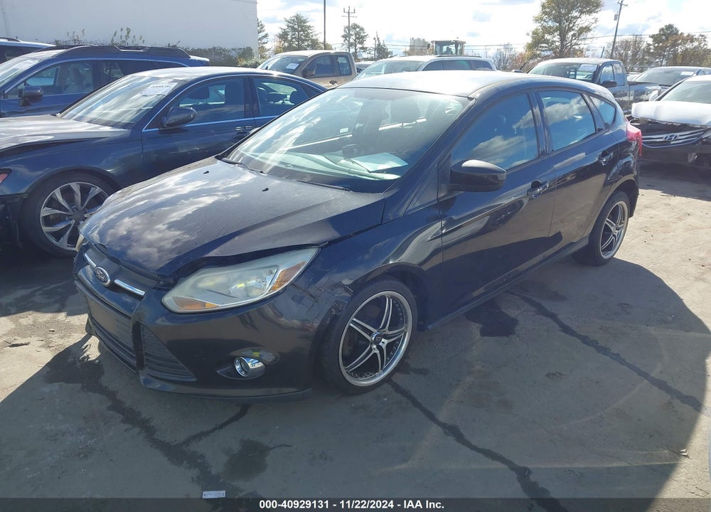 2012 FORD FOCUS SE VIN: 1FAHP3K28CL147190