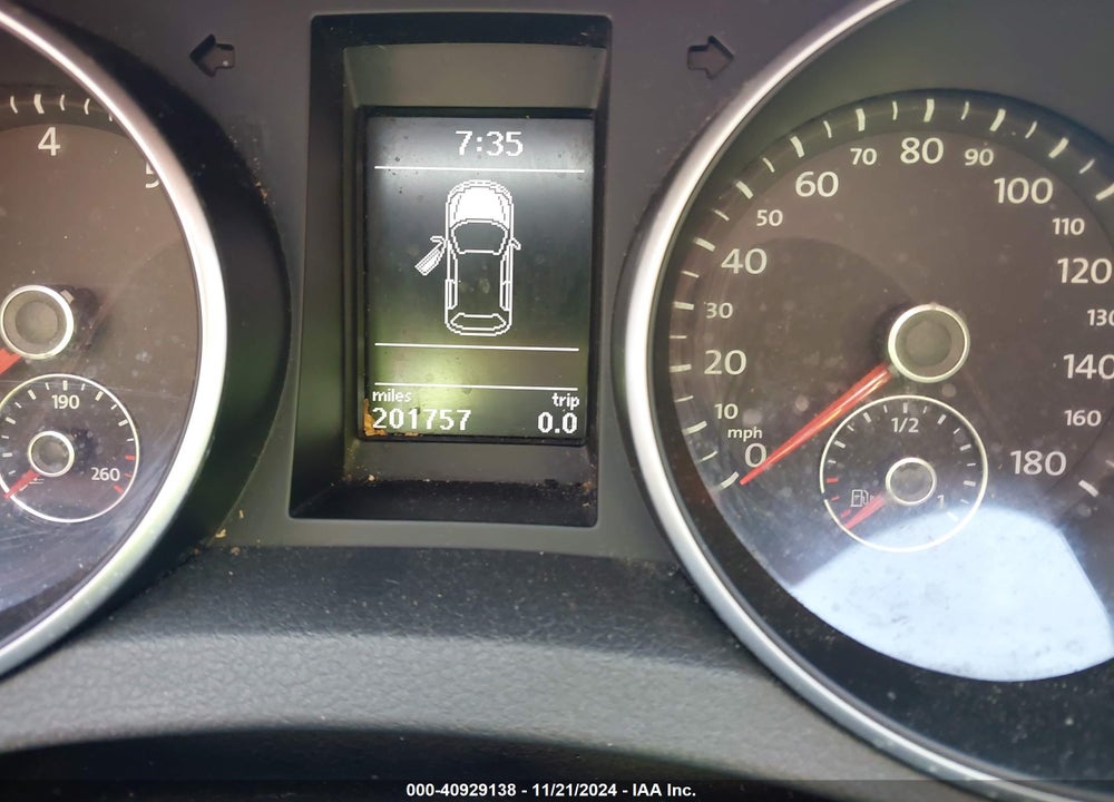 2012 VOLKSWAGEN PASSAT 2.5L S VIN: 1VWAP7A35CC026563