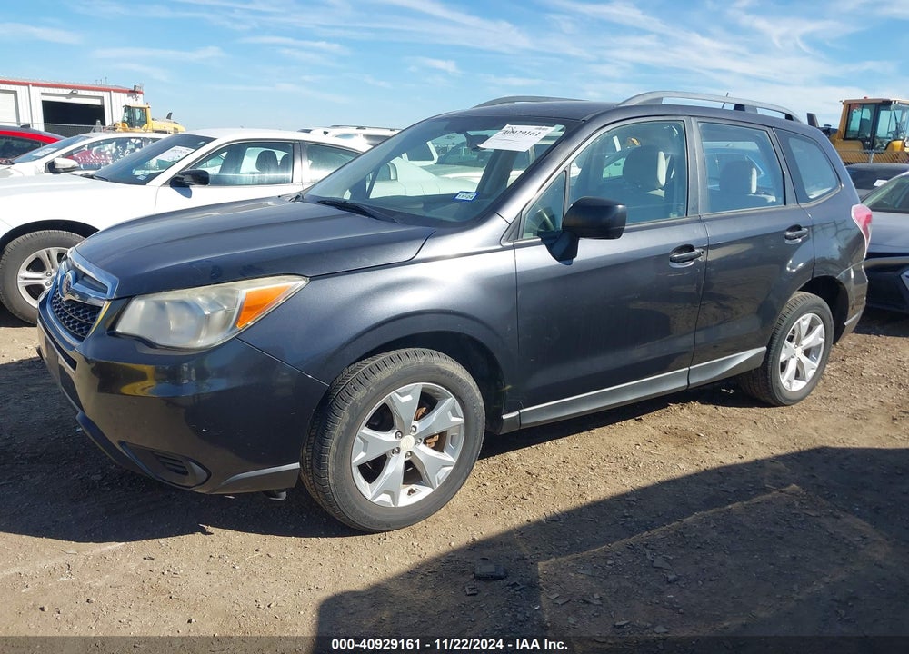 2015 SUBARU FORESTER 2.5I VIN: JF2SJABC6FH504406