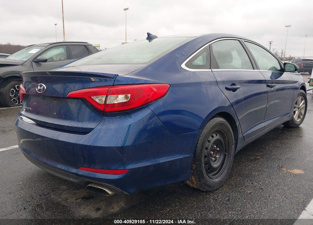 2015 HYUNDAI SONATA SE VIN: 5NPE24AF0FH145335