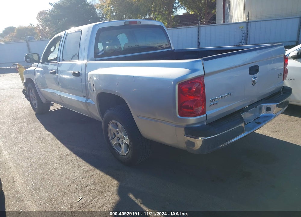 2005 DODGE DAKOTA SLT VIN: 1D7HE48N45S126245