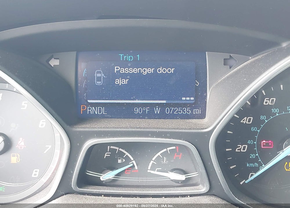 2013 FORD FOCUS VIN: 1FADP3F27DL158868