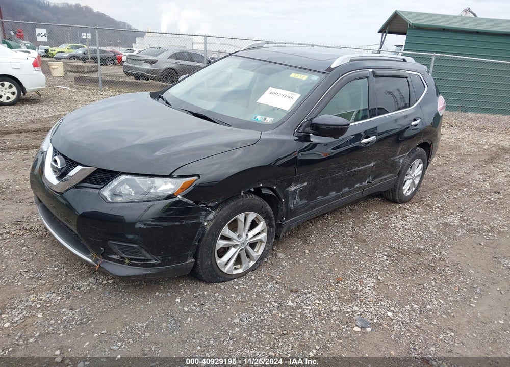 2016 NISSAN ROGUE SV VIN: 5N1AT2MV4GC917556