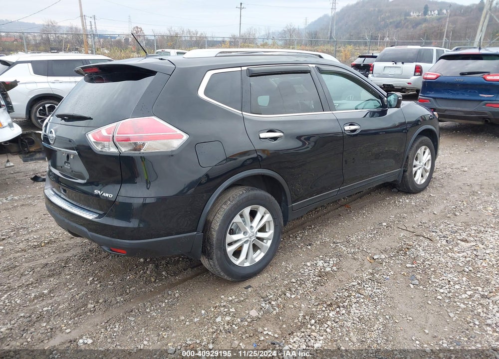 2016 NISSAN ROGUE SV VIN: 5N1AT2MV4GC917556