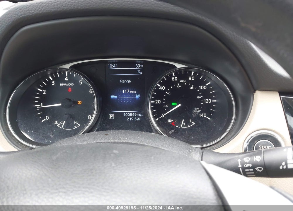 2016 NISSAN ROGUE SV VIN: 5N1AT2MV4GC917556