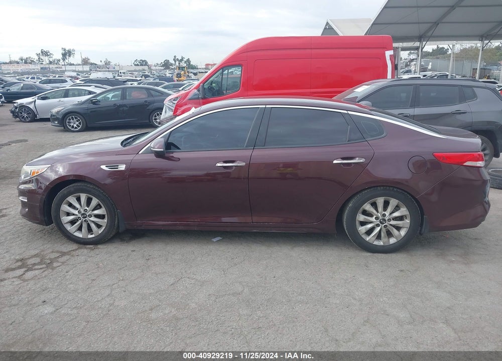2018 KIA OPTIMA EX VIN: 5XXGU4L39JG212007