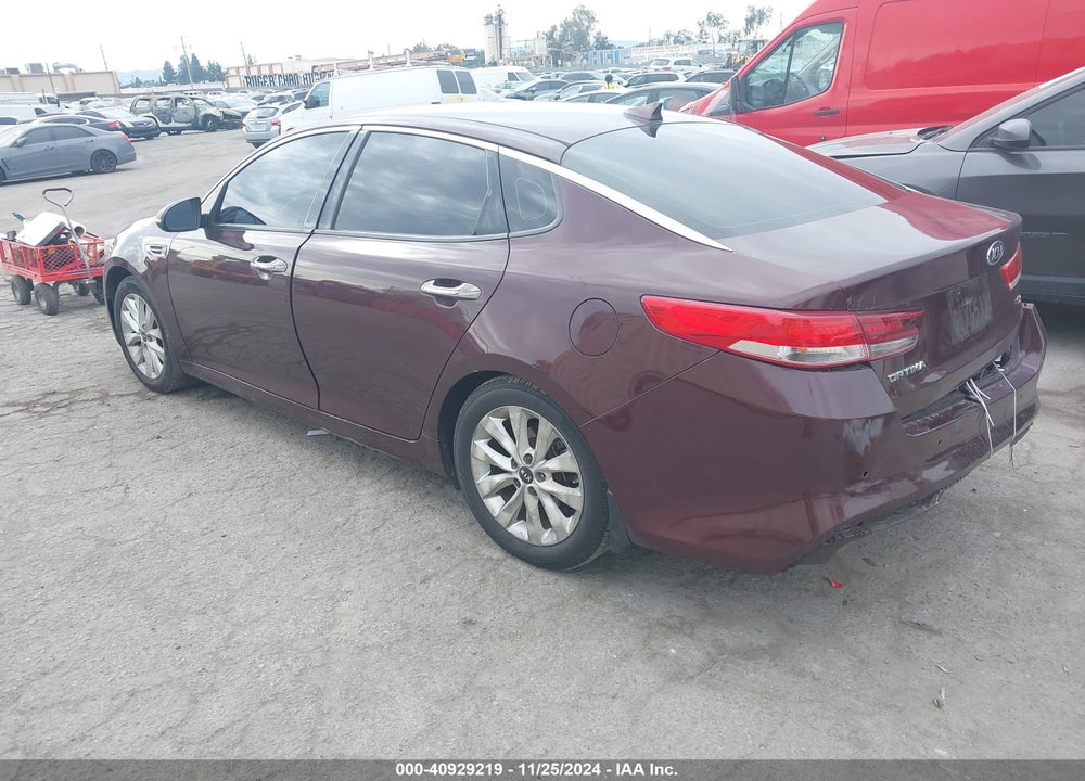 2018 KIA OPTIMA EX VIN: 5XXGU4L39JG212007