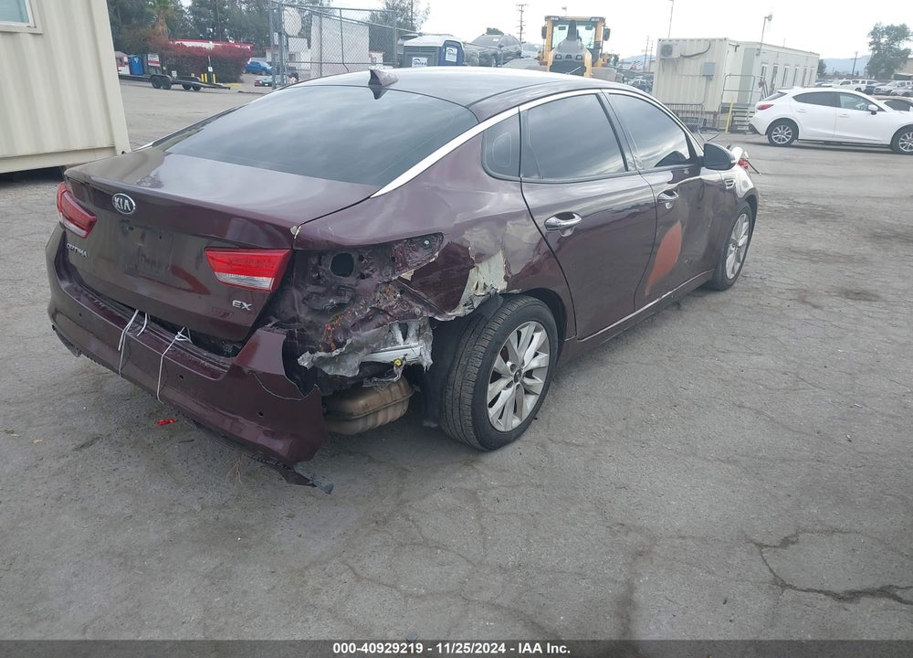 2018 KIA OPTIMA EX VIN: 5XXGU4L39JG212007