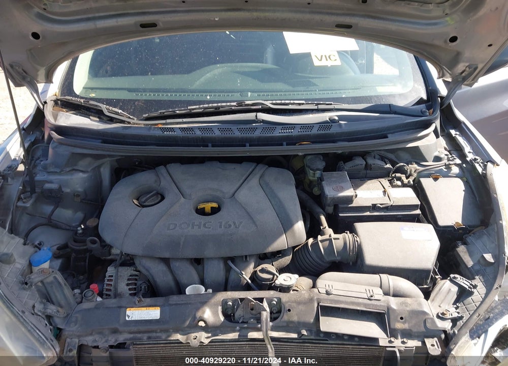 2011 HYUNDAI ELANTRA LIMITED (ULSAN PLANT) VIN: KMHDH4AE1BU103317