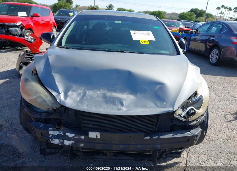 2011 HYUNDAI ELANTRA LIMITED (ULSAN PLANT) VIN: KMHDH4AE1BU103317