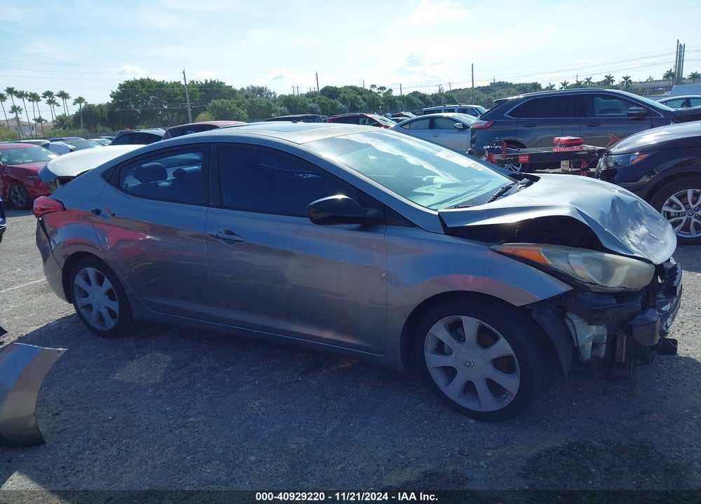 2011 HYUNDAI ELANTRA LIMITED (ULSAN PLANT) VIN: KMHDH4AE1BU103317