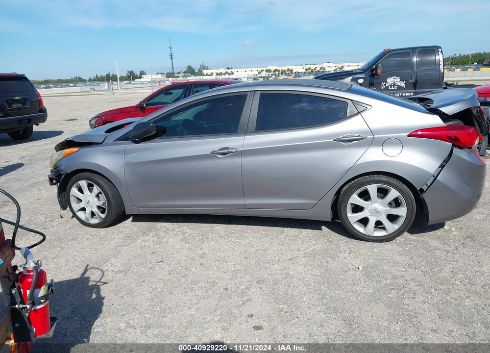 2011 HYUNDAI ELANTRA LIMITED (ULSAN PLANT) VIN: KMHDH4AE1BU103317