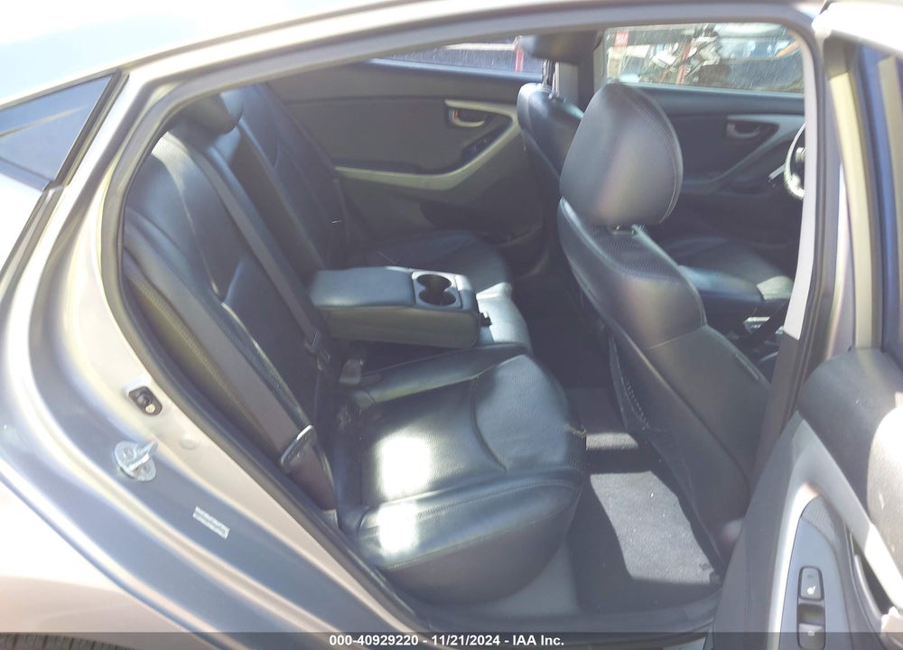 2011 HYUNDAI ELANTRA LIMITED (ULSAN PLANT) VIN: KMHDH4AE1BU103317