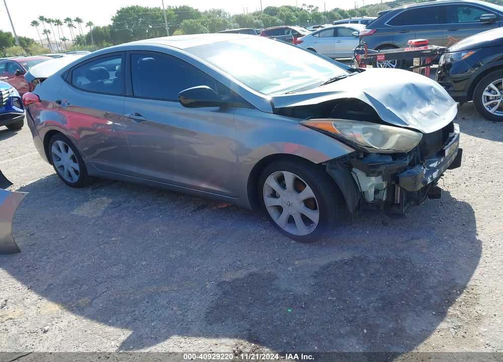 2011 HYUNDAI ELANTRA LIMITED (ULSAN PLANT) VIN: KMHDH4AE1BU103317