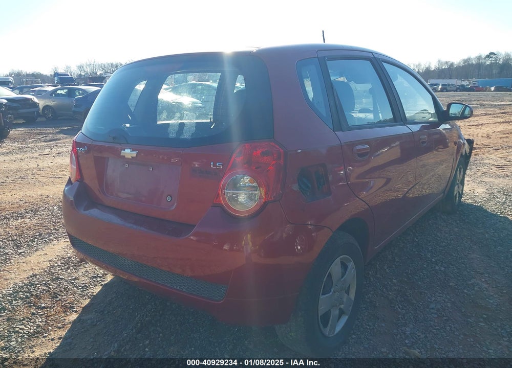 2009 CHEVROLET AVEO VIN: KL1TD66EX9B311807