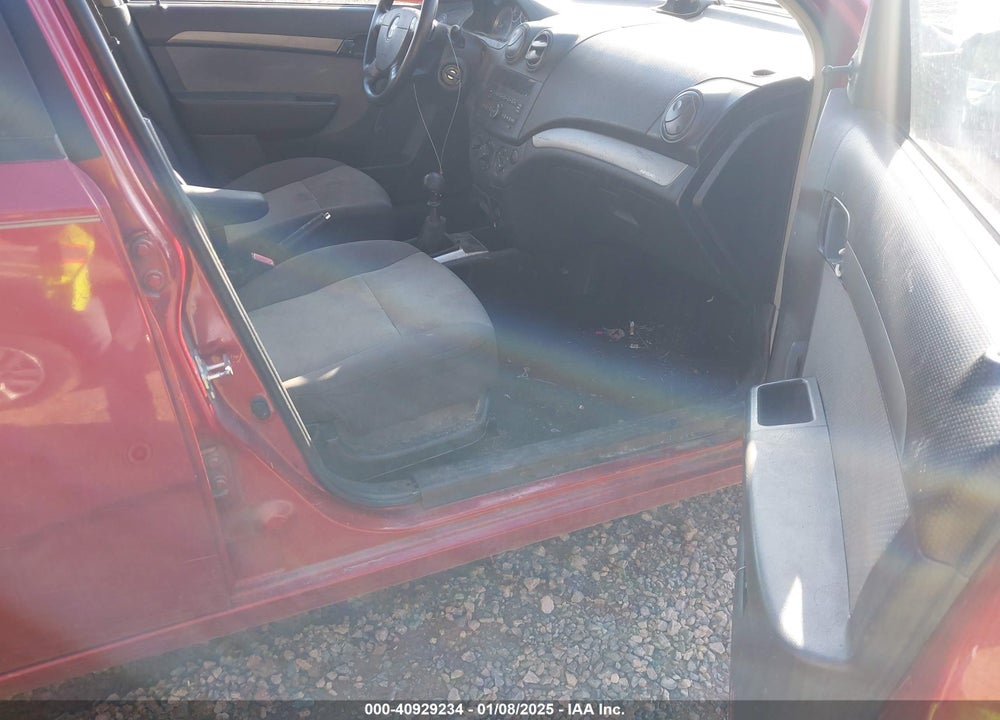 2009 CHEVROLET AVEO VIN: KL1TD66EX9B311807