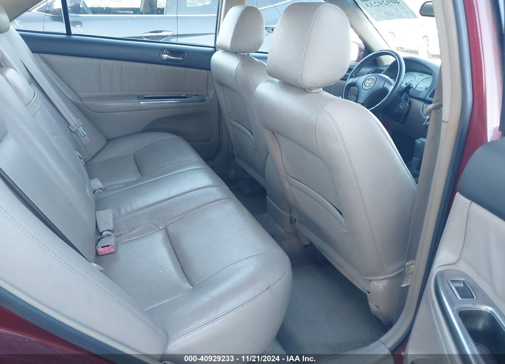 2002 TOYOTA CAMRY SE V6 VIN: 4T1BF30K52U013764