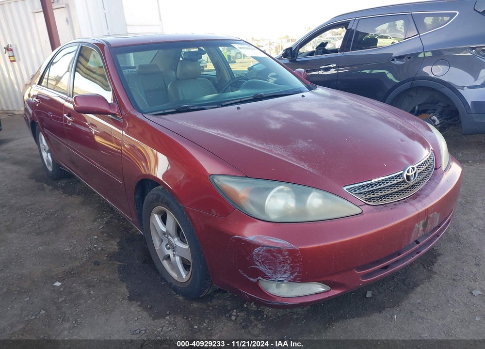 2002 TOYOTA CAMRY SE V6 VIN: 4T1BF30K52U013764