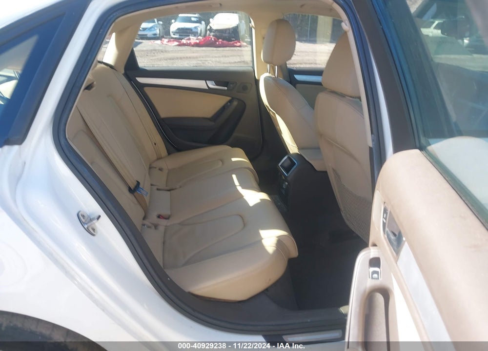 2013 AUDI A4 2.0T PREMIUM VIN: WAUAFAFL9DN022840
