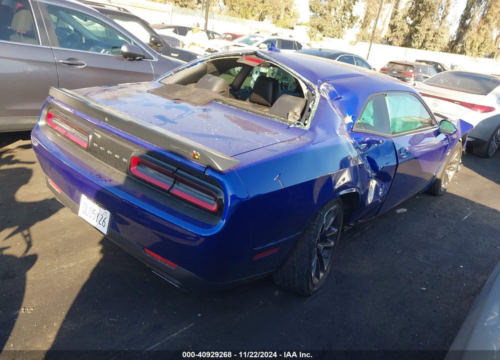 2022 DODGE CHALLENGER R/T SCAT PACK VIN: 2C3CDZFJ5NH227147