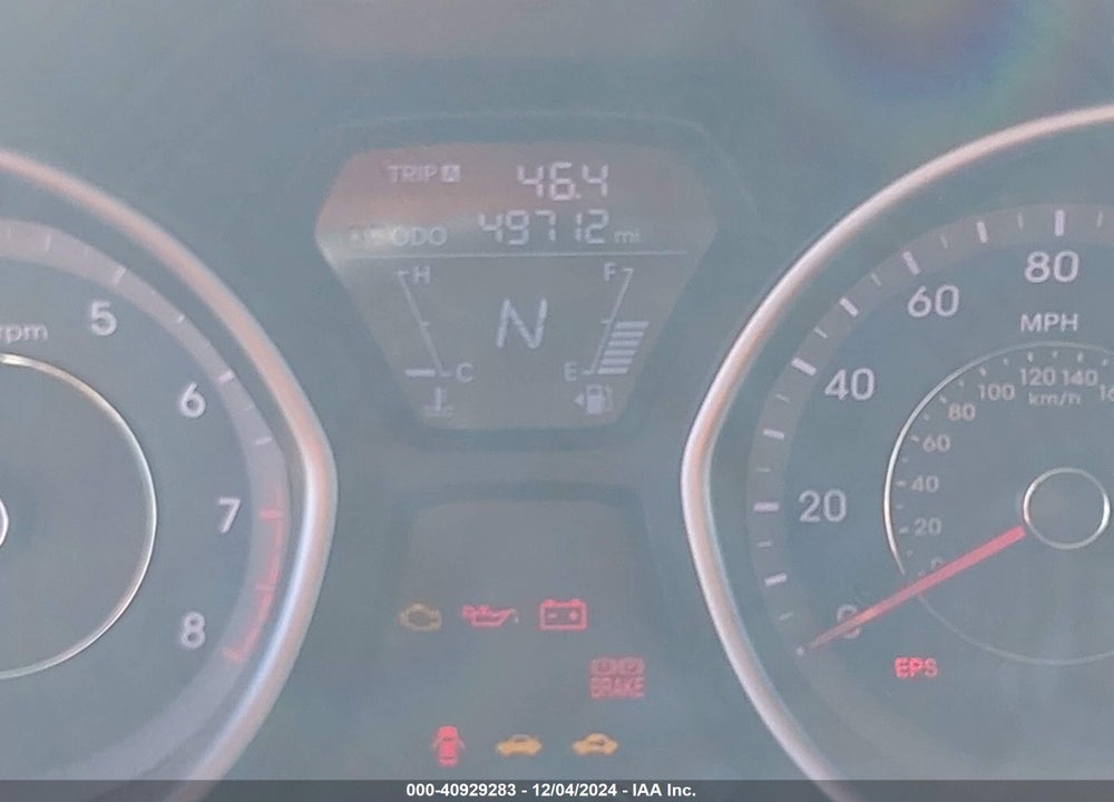 2013 HYUNDAI ELANTRA VIN: KMHDH4AE3DU640449