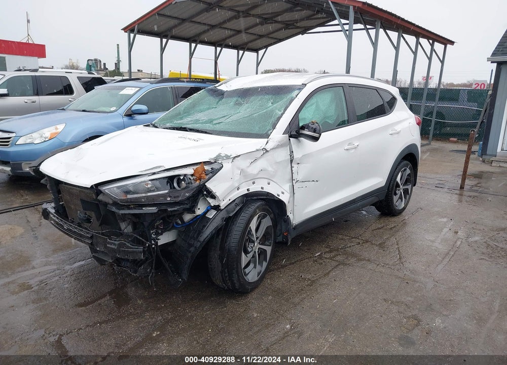 2016 HYUNDAI TUCSON SPORT VIN: KM8J33A21GU144636