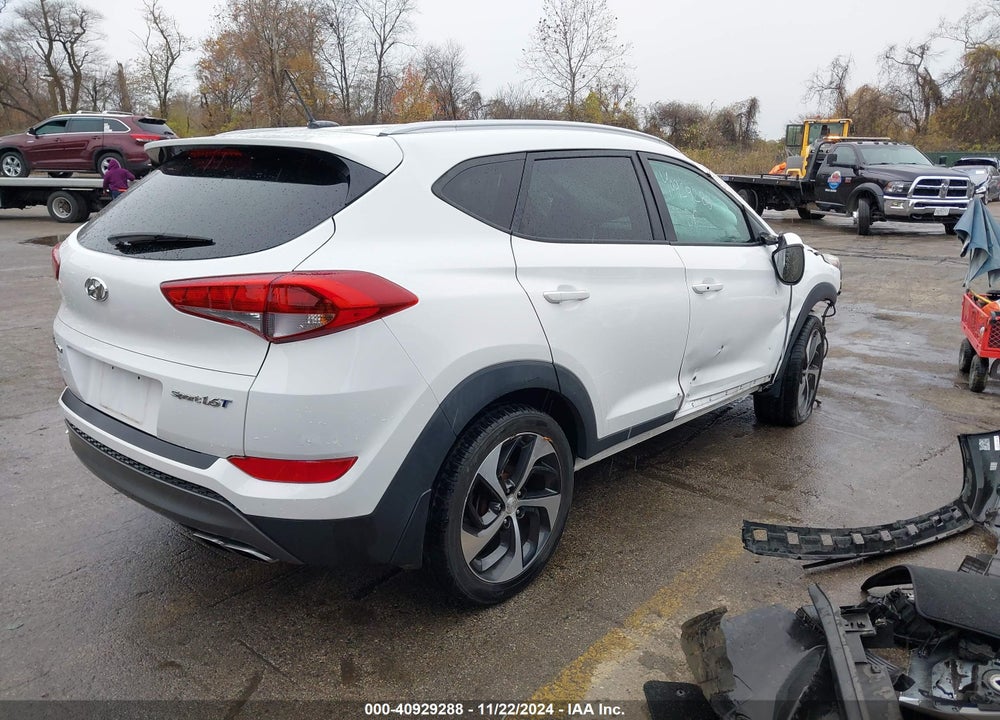 2016 HYUNDAI TUCSON SPORT VIN: KM8J33A21GU144636