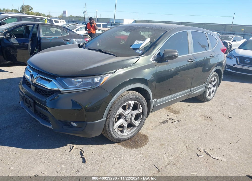 2017 HONDA CR-V EX-L/EX-L NAVI VIN: 5J6RW1H80HL010943