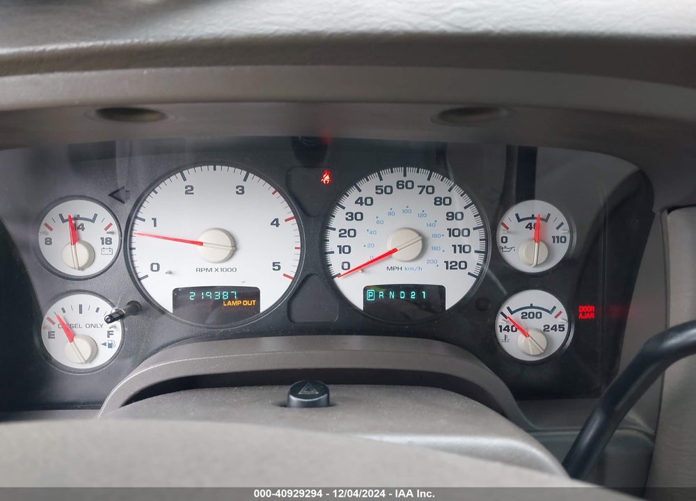2005 DODGE RAM 2500 SLT/LARAMIE VIN: 3D7KR28C15G794041