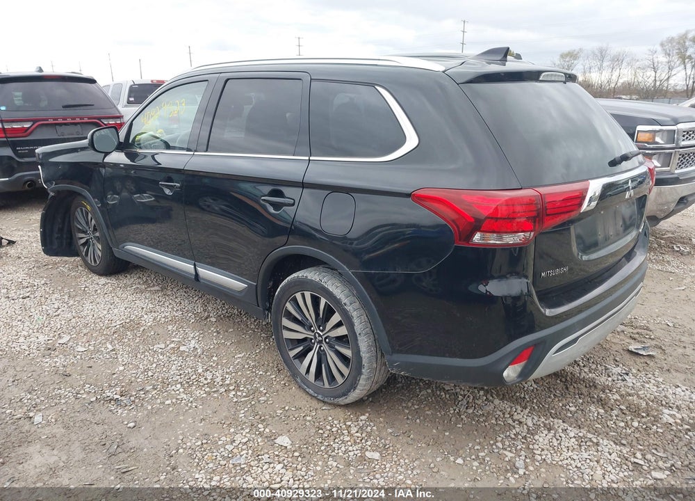 2019 MITSUBISHI OUTLANDER SEL VIN: JA4AD3A33KJ001525