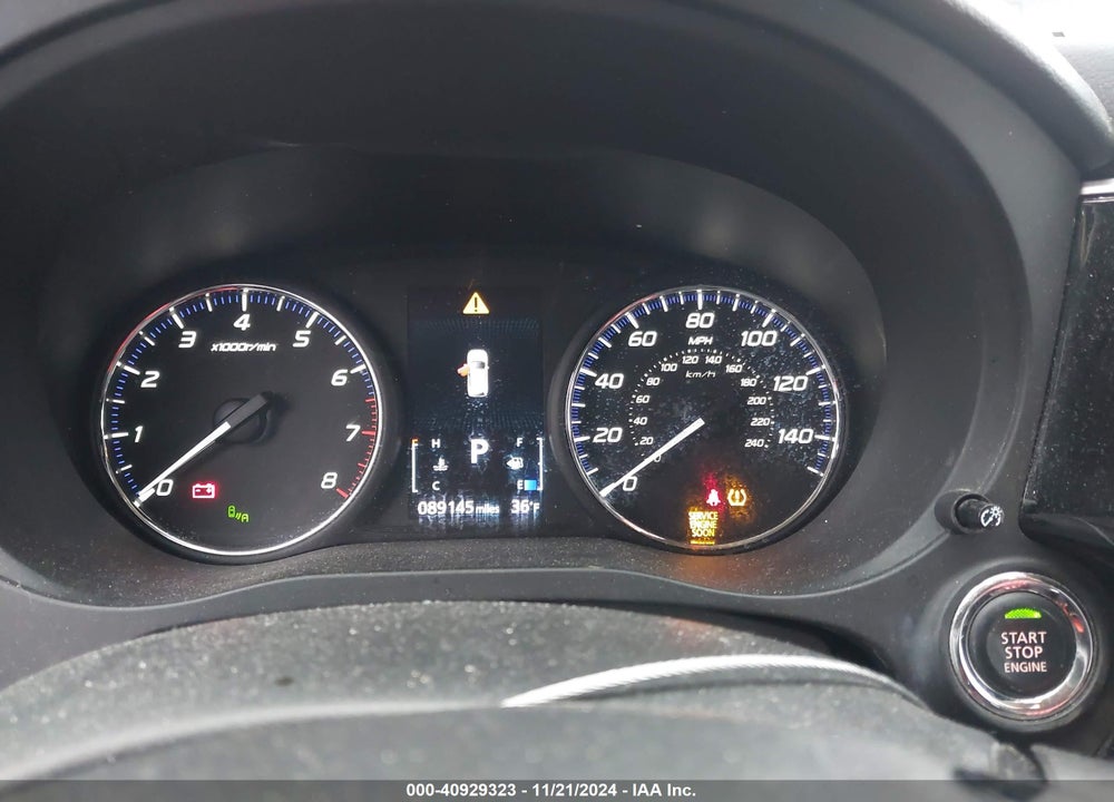 2019 MITSUBISHI OUTLANDER SEL VIN: JA4AD3A33KJ001525