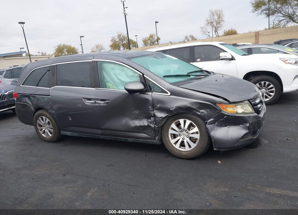 2015 HONDA ODYSSEY EX-L VIN: 5FNRL5H64FB050222