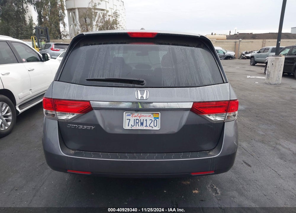2015 HONDA ODYSSEY EX-L VIN: 5FNRL5H64FB050222